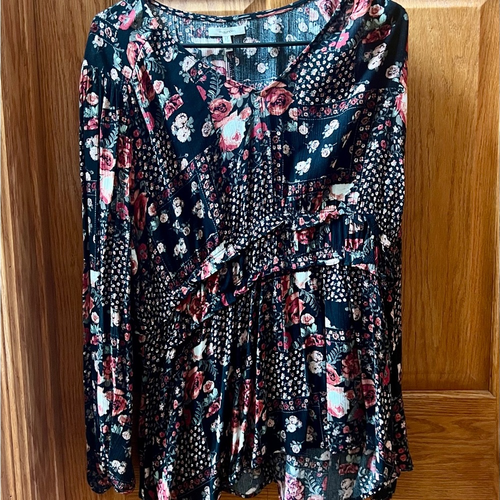 Maurices Floral Blouse